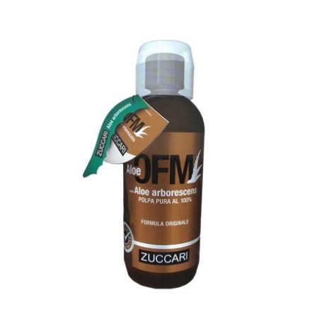 Zuccari Aloe OFM integratore depurativo con polpa pura al 100% 500 ml