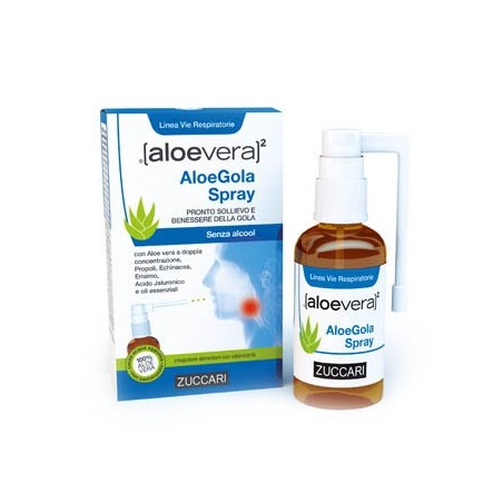Zuccari AloeGola Spray lenitivo per gola irritata 30 ml Zuccari AloeGola Spray lenitivo per gola irritata 30 ml