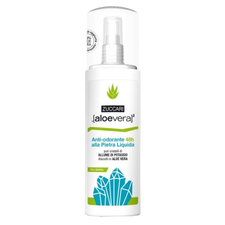 Zuccari Aloevera 2 Anti-odorante alla Pietra Liquida protettivo 48 ore spray 100 ml Zuccari Aloevera 2 Anti-odorante alla Pietra Liquida protettivo 48 ore spray 100 ml
