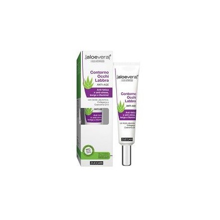 Zuccari Aloevera2 Contorno occhi labbra levigante per invecchiamento precoce 18 ml Zuccari Aloevera2 Contorno occhi labbra levigante per invecchiamento precoce 18 ml