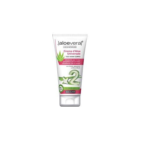 Zuccari Aloevera2 Crema d'aloe universale idratante viso corpo mani 75 ml