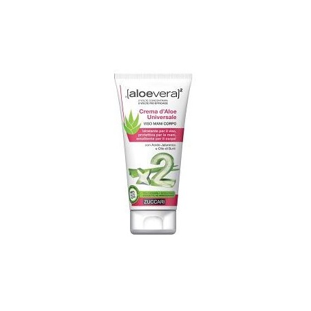 Zuccari Aloevera2 Crema d'aloe universale idratante viso corpo mani 75 ml Zuccari Aloevera2 Crema d'aloe universale idratante viso corpo mani 75 ml