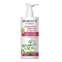 Zuccari Aloevera2 Crema d'Aloe Universale idratante viso mani e corpo 300 ml