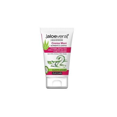 Zuccari Aloevera2 Crema protettiva rigenerante mani ruvide screpolate 50 ml Zuccari Aloevera2 Crema protettiva rigenerante mani ruvide screpolate 50 ml