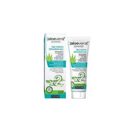 Zuccari Aloevera2  Gel Intimo Ultradelicato per prurito e irritazioni 80 ml