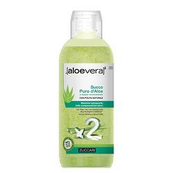 Zuccari Aloevera2 Succo puro di aloe depurativo emolliente lenitivo 1000 ml
