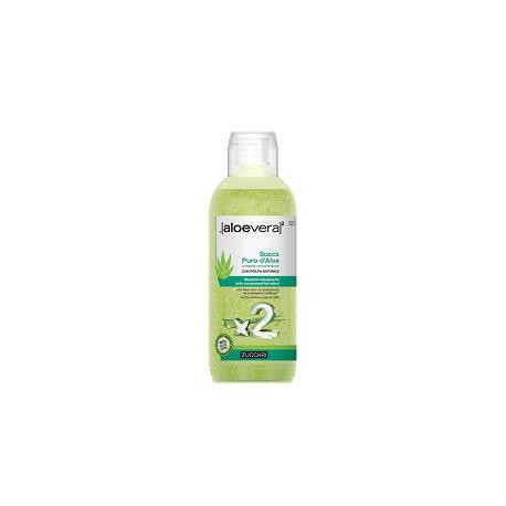 Zuccari Aloevera2 Succo puro di aloe depurativo emolliente lenitivo 1000 ml