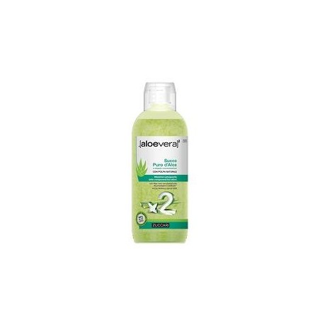 Zuccari Aloevera2 Succo puro di aloe depurativo emolliente lenitivo 1000 ml Zuccari Aloevera2 Succo puro di aloe depurativo emolliente lenitivo 1000 ml