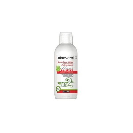Zuccari Aloevera2 Succo puro d'aloe a doppia concentrazione con antiossidanti 1000 ml Zuccari Aloevera2 Succo puro d'aloe a doppia concentrazione con antiossidanti 1000 ml