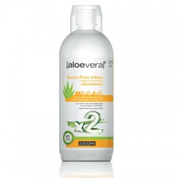 Zuccari Aloevera2 Succo puro d'Aloe a doppia concentrazione + Enertonici 1 litro