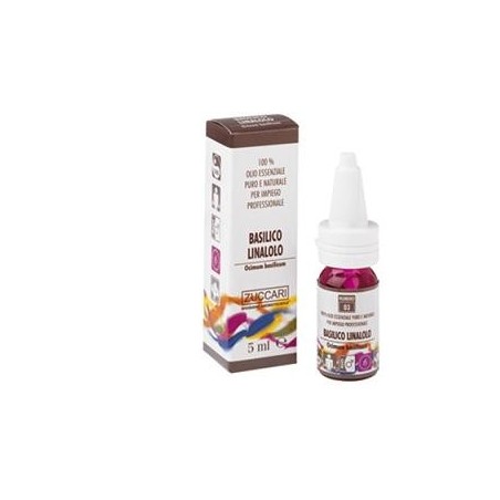 Zuccari Basilico olio essenziale naturale per stimolare la concentrazione 10 ml Zuccari Basilico olio essenziale naturale per stimolare la concentrazione 10 ml