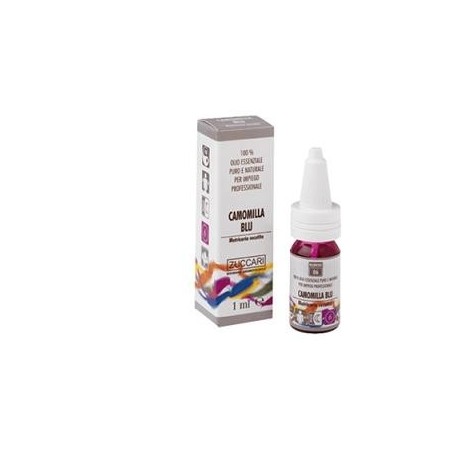 Zuccari Camomilla Blu Olio essenziale naturale calmante per collera e rabbia 5 ml Zuccari Camomilla Blu Olio essenziale naturale calmante per collera e rabbia 5 ml