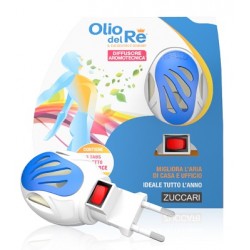 Zuccari Olio del Re Diffusore per aromaterapia con 3 tabs profumate