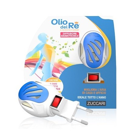 Zuccari Olio del Re Diffusore per aromaterapia con 3 tabs profumate Zuccari Olio del Re Diffusore per aromaterapia con 3 tabs profumate