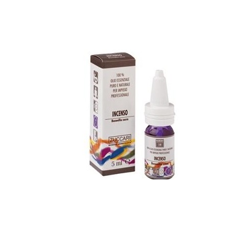 Zuccari Incenso olio essenziale naturale per meditazione 10 ml Zuccari Incenso olio essenziale naturale per meditazione 10 ml