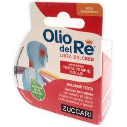 Zuccari Olio del Re Linea Dolored Massaggio testa tempie collo Balsamo testa sollievo immediato 25 ml