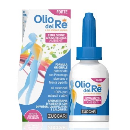 Zuccari Olio del Re Forte Emulsione aromotecnica balsamica per ambienti 25 ml Zuccari Olio del Re Forte Emulsione aromotecnica balsamica per ambienti 25 ml