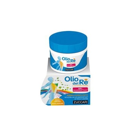 Zuccari Olio del Re gel respirattivo oli essenziali 100% puri balsamici 50 ml Zuccari Olio del Re gel respirattivo oli essenziali 100% puri balsamici 50 ml