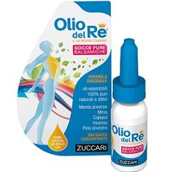 Zuccari Olio del Re Gocce pure balsamiche per la respirazione 100% naturale 10 ml