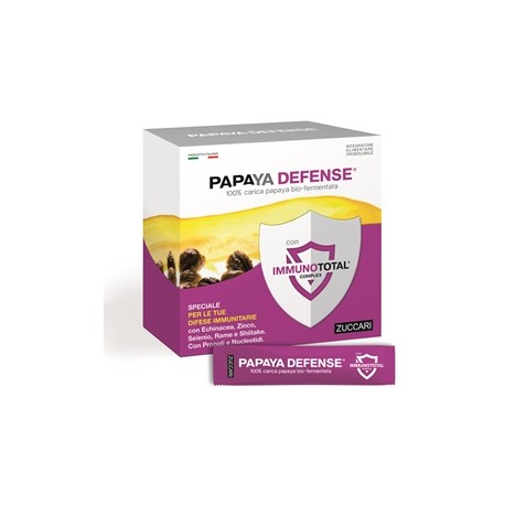 Zuccari Papaya Defense integratore per difese immunitarie 30 bustine