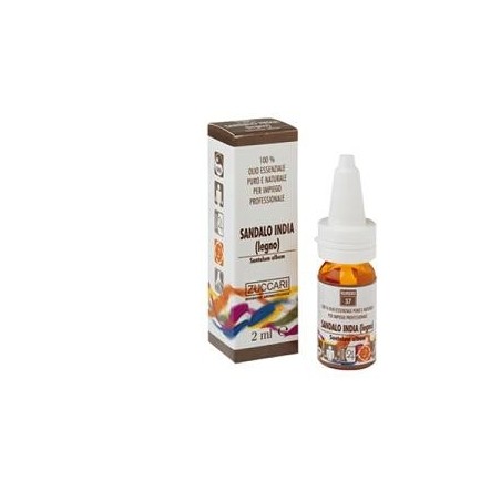 Zuccari Olio essenziale naturale di sandalo indiano per relazioni serene 10 ml Zuccari Olio essenziale naturale di sandalo indiano per relazioni serene 10 ml