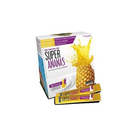 Zuccari Super Ananas - Integratore drenante e dimagrante 30 stick pack da 10 ml Zuccari Super Ananas - Integratore drenante e dimagrante 30 stick pack da 10 ml