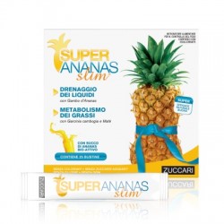Zuccari Super Ananas Slim - Integratore drenante e dimagrante 25 bustine