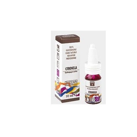 Zuccari Olio essenziale di Citronella 10 ml Zuccari Olio essenziale di Citronella 10 ml