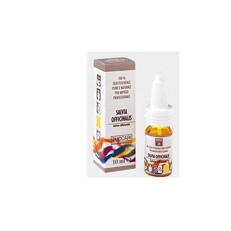 Zuccari Olio essenziale di salvia officinalis 10 ml Zuccari Olio essenziale di salvia officinalis 10 ml