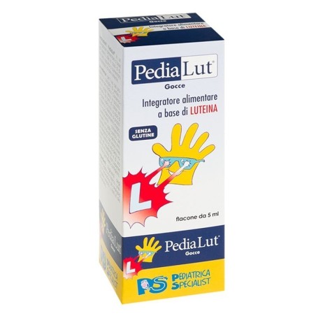 Pediatrica Pedia Lut Gocce 5 ml - Integratore di luteina per bambini Pediatrica Pedia Lut Gocce 5 ml - Integratore di luteina per bambini