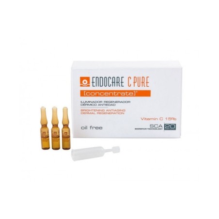 Difa Cooper EndoCare C Pure 14 Ampolle viso concentrate illuminanti e rigeneranti Difa Cooper EndoCare C Pure 14 Ampolle viso concentrate illuminanti e rigeneranti