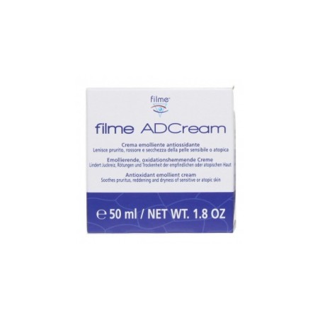 Hulka Filme ADCream Crema viso emolliente antiossidante pelle atopica 50 ml Hulka Filme ADCream Crema viso emolliente antiossidante pelle atopica 50 ml