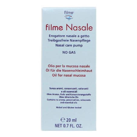 Hulka Filme Nasal Oil olio per naso irritato e rinite allergica 20 ml Hulka Filme Nasal Oil olio per naso irritato e rinite allergica 20 ml