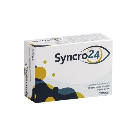 Syncro24 integratore antiossidante per la vista 30 compresse divisibili