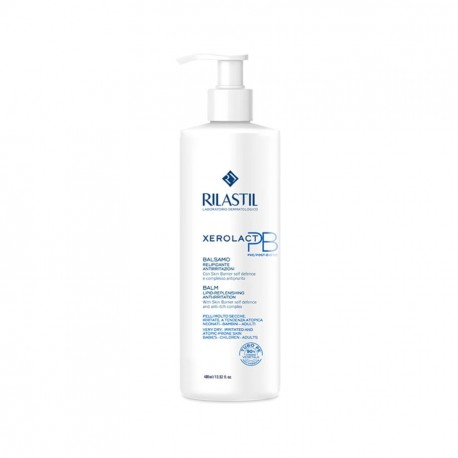 Rilastil Xerolact PB 400 ml- Balsamo corpo relipidante per pelle molto secca e atopica