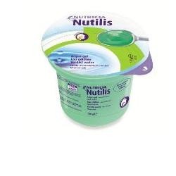 Nutilis Aqua Gel gusto menta bevanda idratante per pazienti disfagici 12 pezzi 125 g