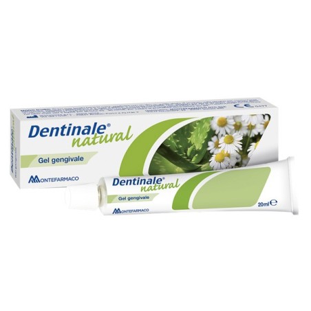 Dentinale Natural Gel gengivale lenitivo e protettivo per dentizione dei bambini 20 ml Dentinale Natural Gel gengivale lenitivo e protettivo per dentizione dei bambini 20 ml