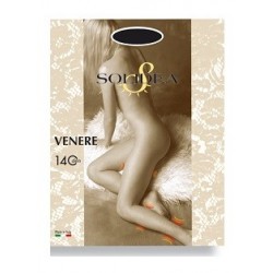Solidea Venere 140 Collant 140 den tuttonudo a maglia liscia tg. 2 nero