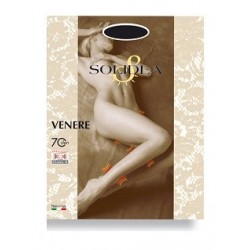 Solidea Venere Collant 70 den tuttonudo compressivo a maglia liscia tg. 4L glacè