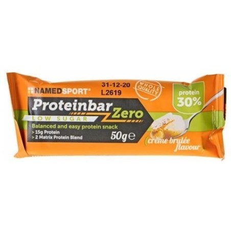 Proteinbar Zero Crème Brulée barretta proteica 50 g Proteinbar Zero Crème Brulée barretta proteica 50 g