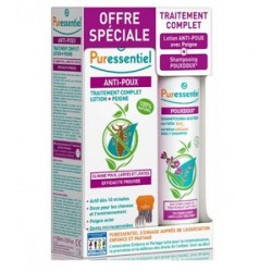 Puressentiel Duo Antipidocchi lozione 100 ml + shampoo 200 ml + pettine