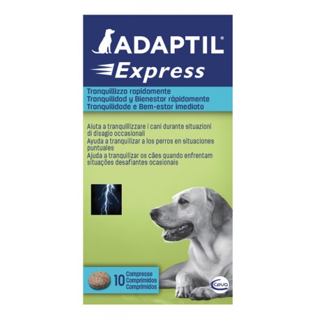 Adaptil Express integratore tranquillante per stress del cane 10 compresse  - Farmacia Centrale Amato