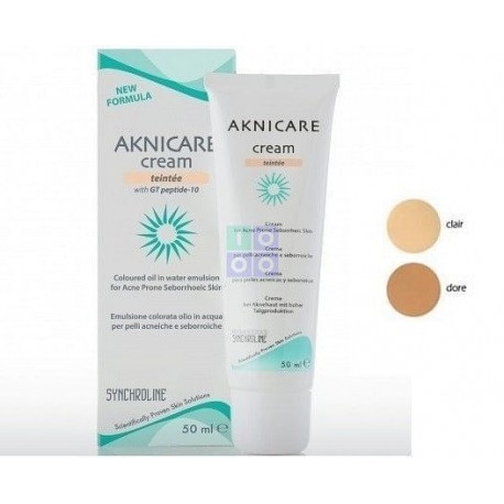 Aknicare Cream Teintee Clair crema colorata pelli acneiche 50 ml