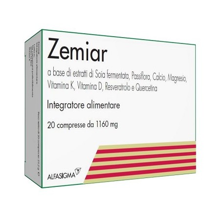 Zemiar 1160 mg - Integratore antiossidante 20 compresse