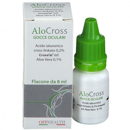Alocross soluzione oftalmica lubrificante per secchezza oculare 8 ml Alocross soluzione oftalmica lubrificante per secchezza oculare 8 ml
