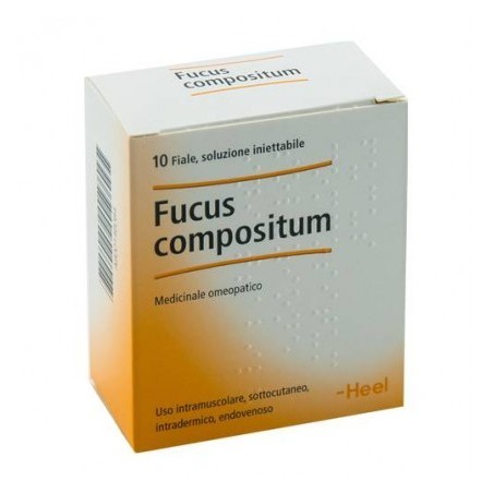 Heel Fucus Compositum 10 fiale da 2,2 ml l'una Heel Fucus Compositum 10 fiale da 2,2 ml l'una