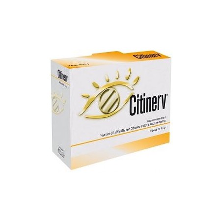 Citinerv integratore formulato per il benessere della vista 14 bustine Citinerv integratore formulato per il benessere della vista 14 bustine