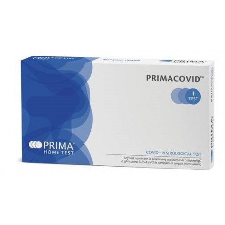 Primacovid Test Sierologico Covid-19 - Test sierologico rapido domestico