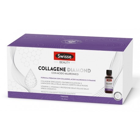 Swisse Collagene DIAMOND 10 flaconcini-Integratore antiossidante pelle