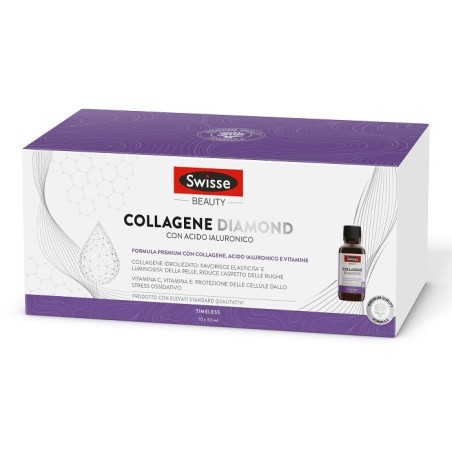 Swisse Collagene DIAMOND 10 flaconcini-Integratore antiossidante pelle Swisse Collagene DIAMOND 10 flaconcini-Integratore antiossidante pelle